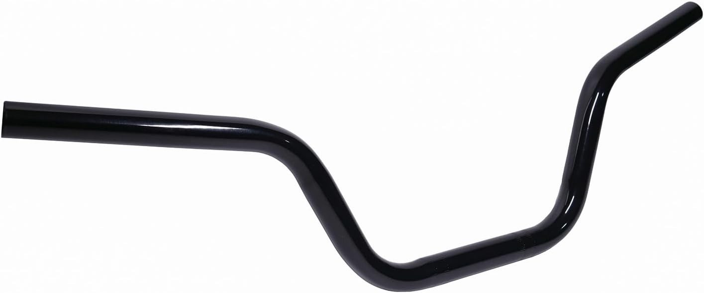 Black 7/8» Alloy Steel Mini Bike Handlebars for Coleman & Motovox Models
