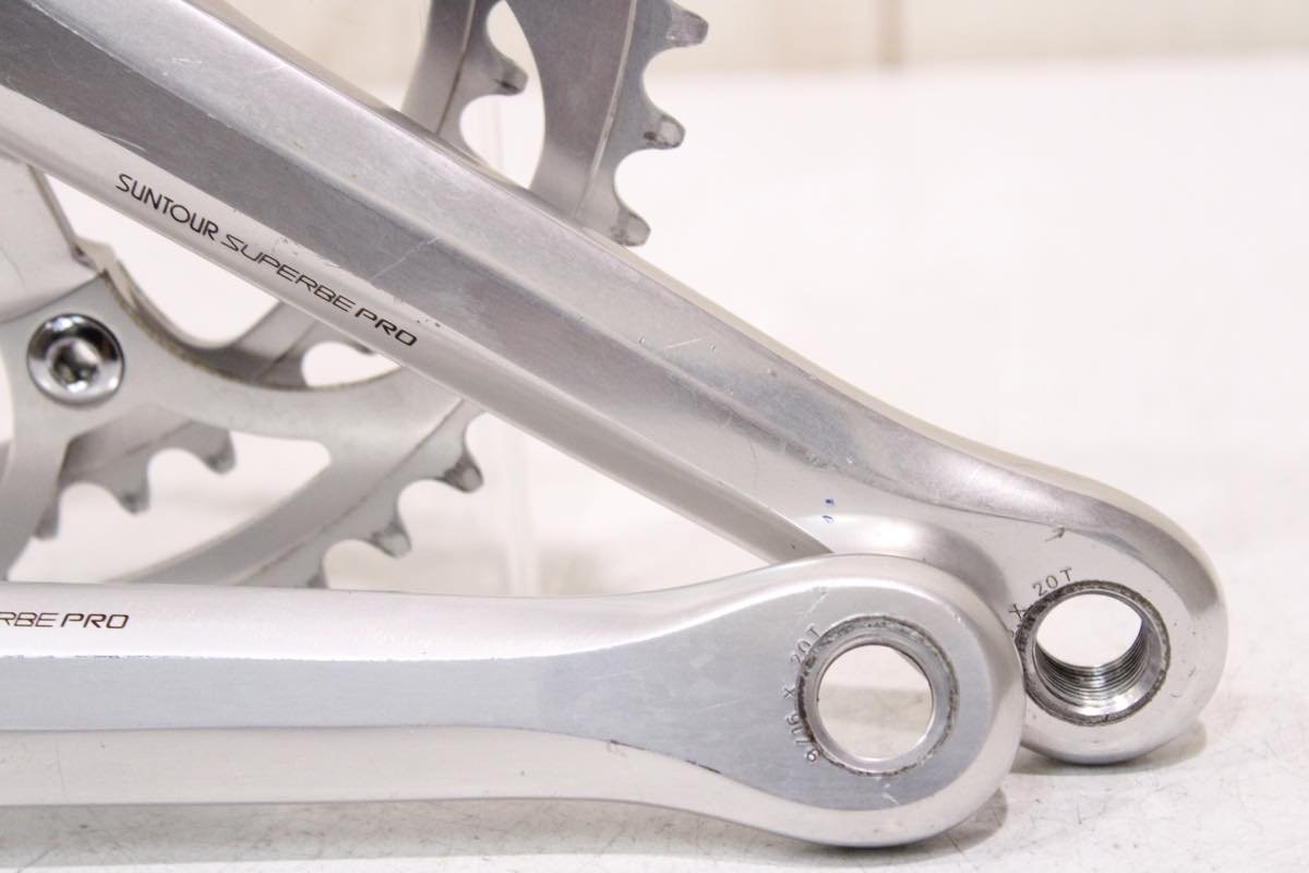 SUNTOUR SUPERBE PRO 175mm 52/42T Crankset BCD:130mm