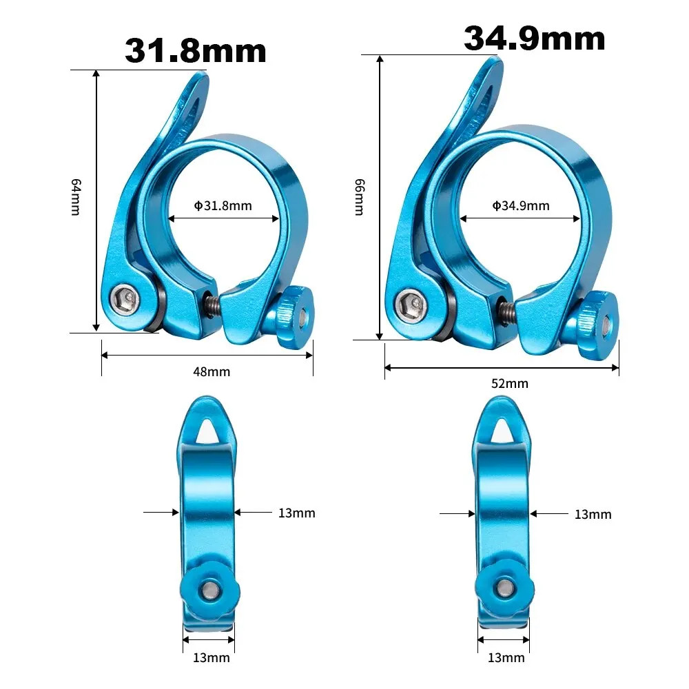 MTB Bike Seatpost Clamp Quick Releas Ultralight Aluminium Alloy Bicycle Seat Pos
