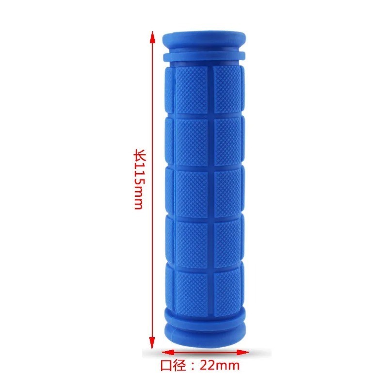 1 Pair Bicycle Handlebar Grips Anti Slip Rubber Covers MTB BMX