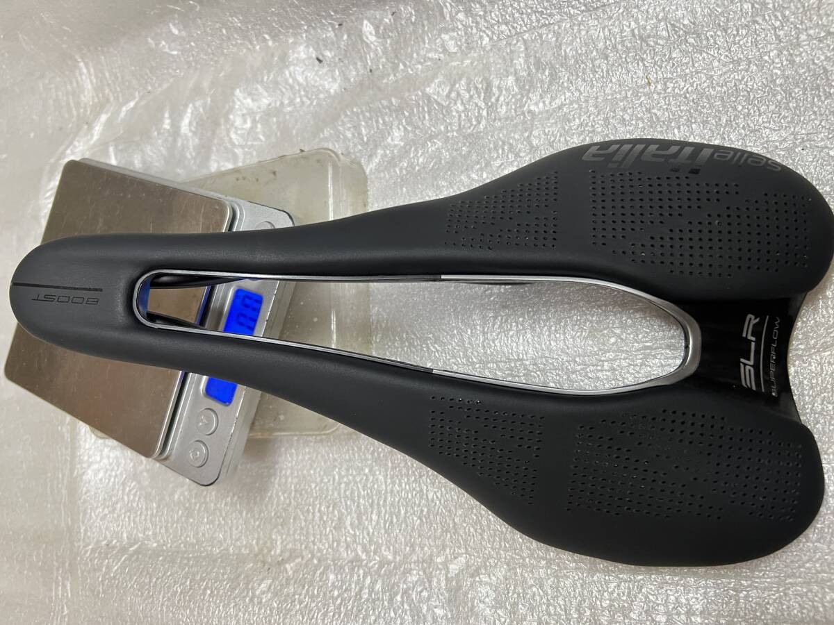 Selle Italia SLR Boost Saddle Manganese Rail 130mm 176g Genuine Black Road Bike