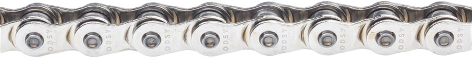 Odyssey Bluebird Chain – Single Speed 1/2″ x 1/8″, 112 Links, Silver