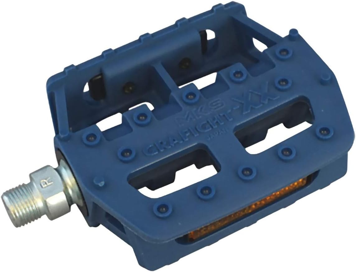 MKS Mikashima Bicycle Pedal GRAFIGHT-XX 1/2 inch core BLUE New