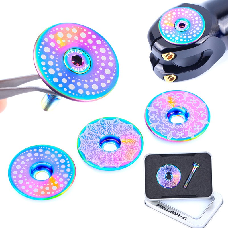 Bike Headset Stem Expander&Top Cap Carbon/Aluminum For Road Bike Mountain Bike
