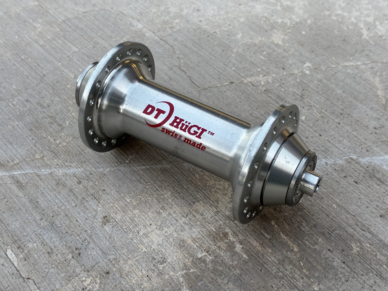 NOS DT Swiss Hugi QR Front Hub | 36-hole / Made in Switzerland