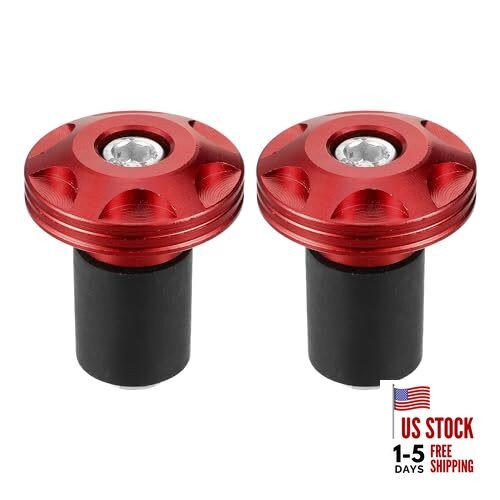 Motorcycle Handlebar End Plug Aluminum Alloy 18mm-20mm 0.71″-0.79″ 32mm OD