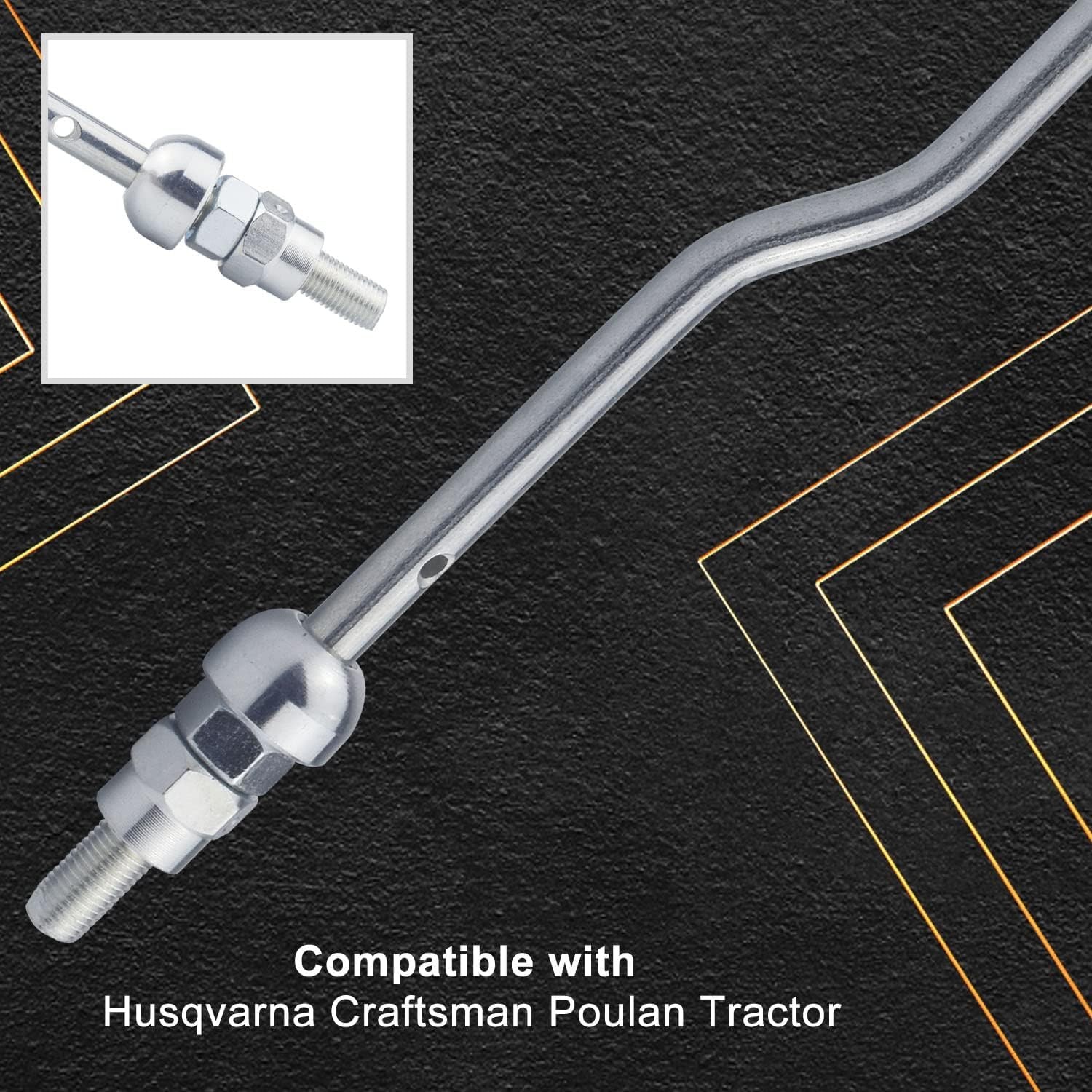 532195270 Front Deck Lift Link Suspension Kit/Nuts, 194209 194208 Bow tie Cotter