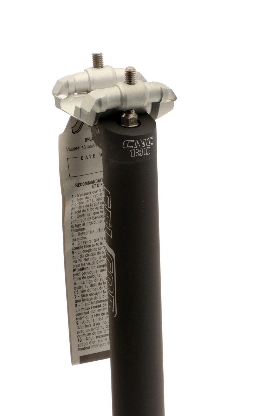 Selcof KR01 CNC 7075-T6 Alloy Seatpost 27.2mm x 330mm Seat Post Italy NEW NOS