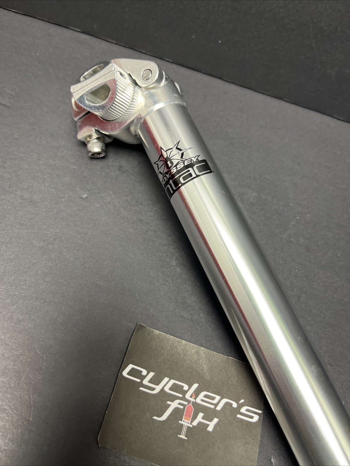 NOS Odyssey Intac 26.2mm X 350mm Alloy Railed BMX Mtb Seat Post Fit: GT Redline
