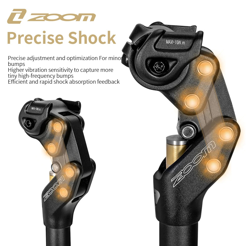 Suspension Seatpost 27.2/30.9/31.6mm 350mm MTB XC Off-road Bicycle Seat Tubes
