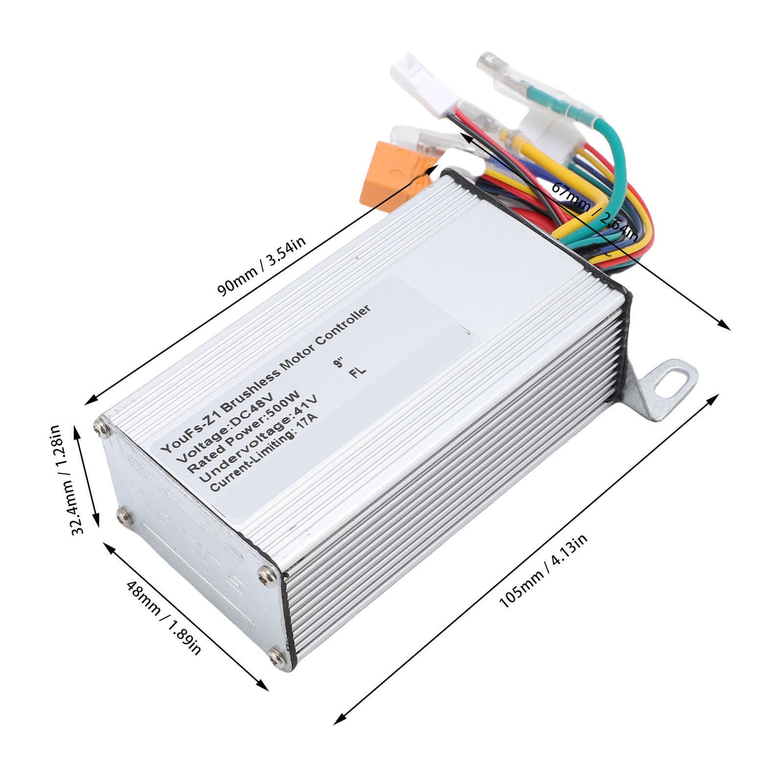 Electric Scooter Controller 500W Electric Scooter Motor Controller For