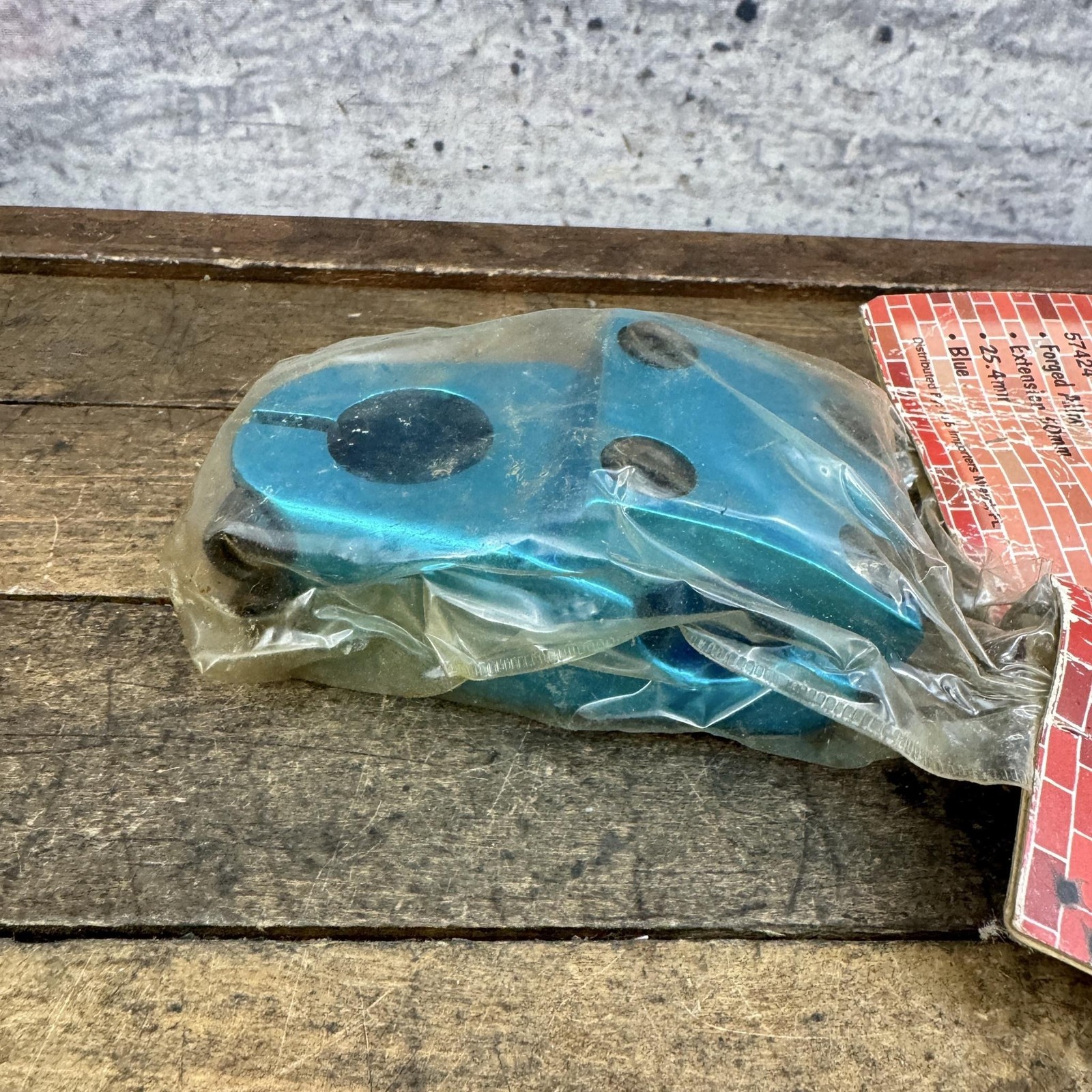 Vintage Bulletproof BMX 1in Threadless Stem Blue NOS Old SChool Standard Style