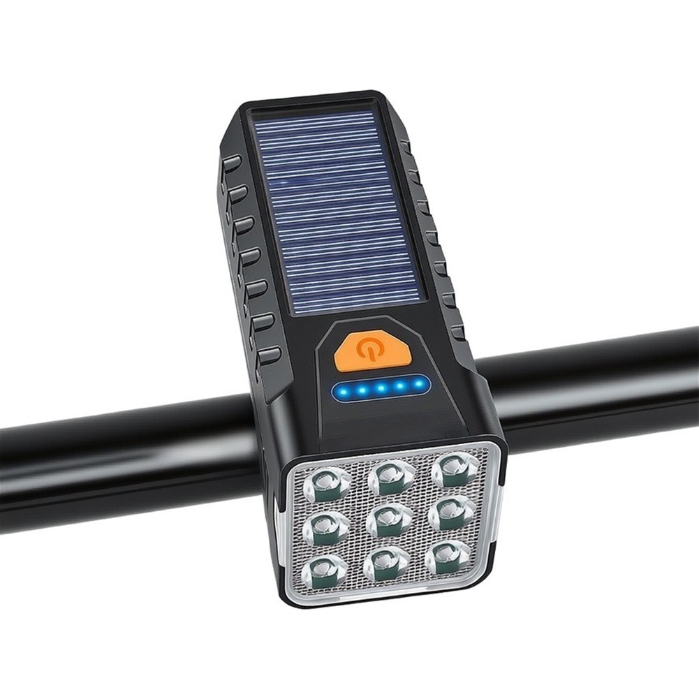 800 Lumen Bike Front Light 5 Modes Rechargeable Waterproof for Night Riding