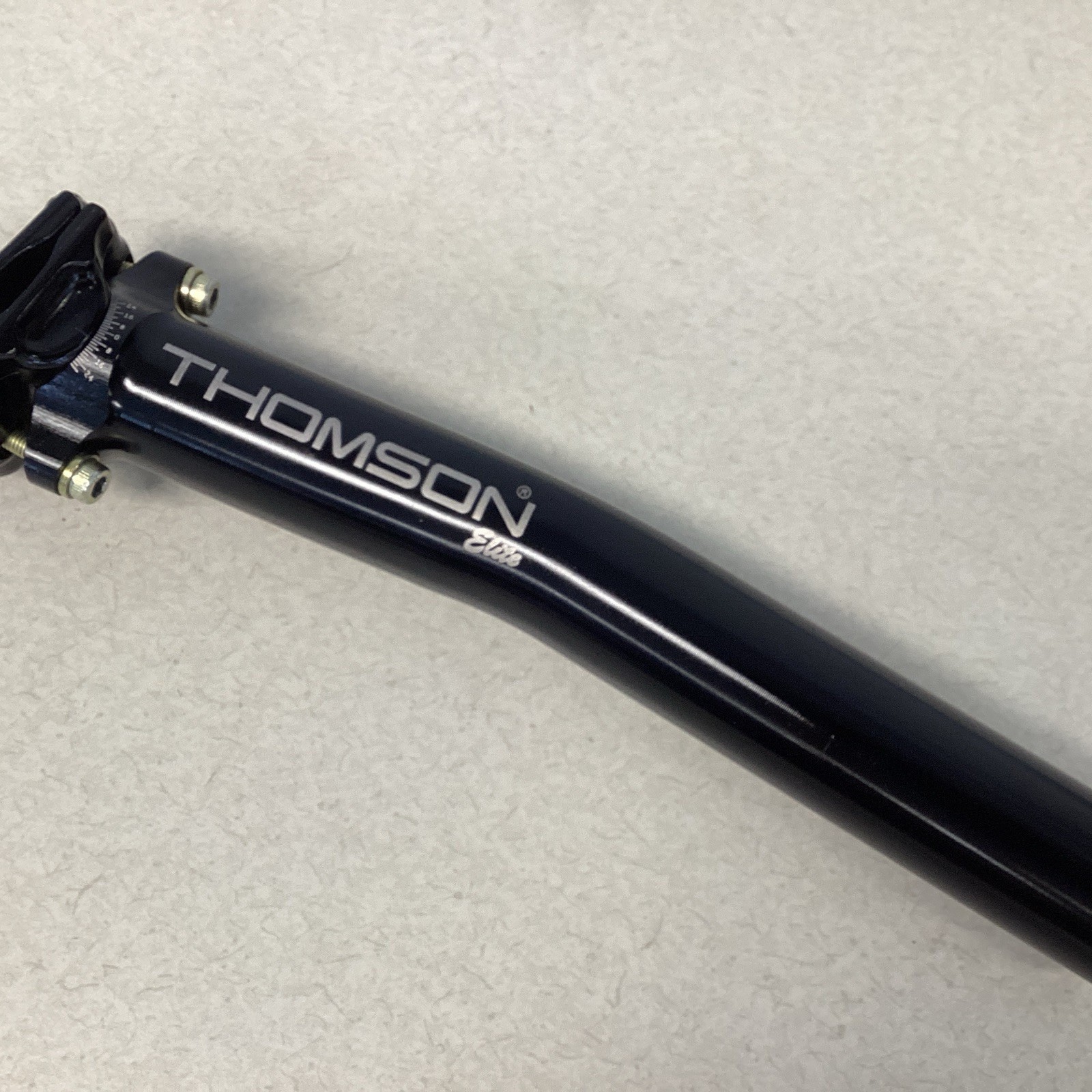 THOMSON Elite Mountain Bike Setback Seat Post 30.9mm Cutoff To 235mm Black MTB
