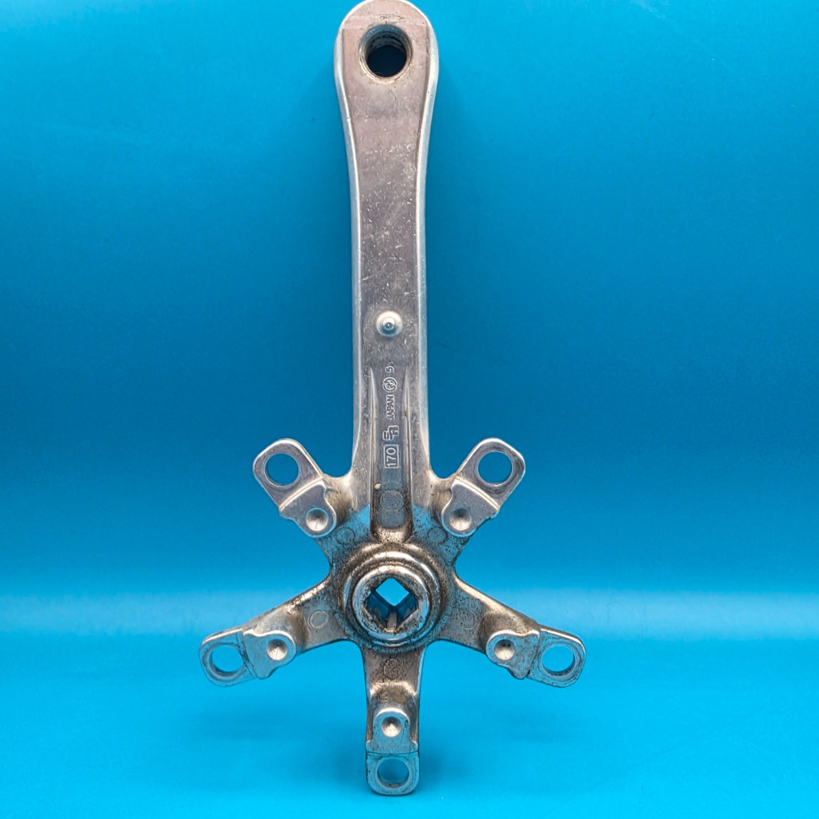 Vintage SR Sakae SA Square Taper Crankset 170mm 110 BCD Old School BMX Fixie f29