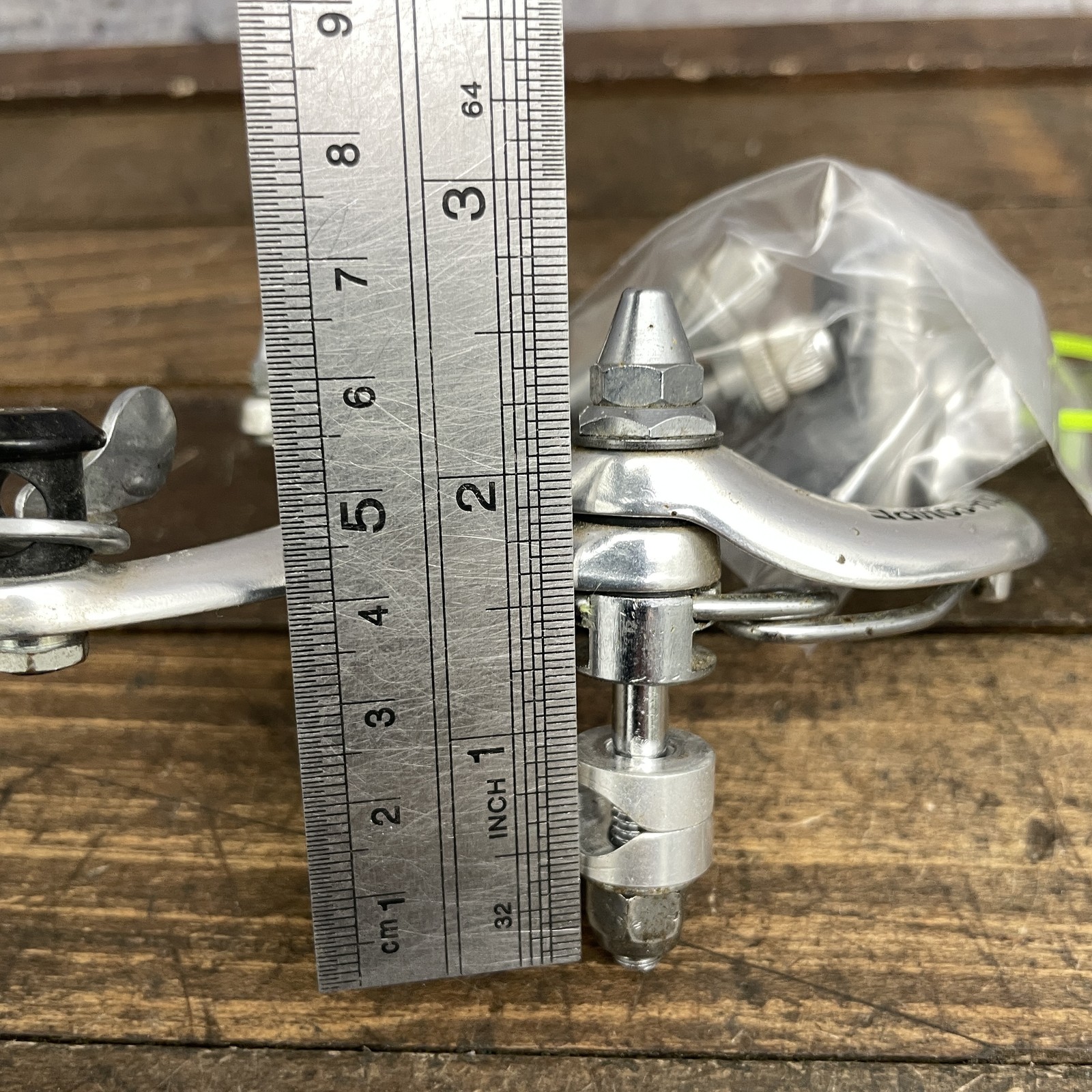 Vintage Dia-Compe GX Caliper Brake Set 80s Pads F/R Road Bike Side Pull Nut