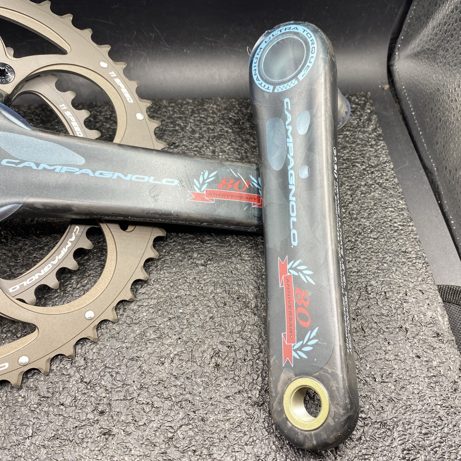 Campagnolo Super Record 80th Anniversary Crank Set 11 Speed 172.5 52/36 (9132)