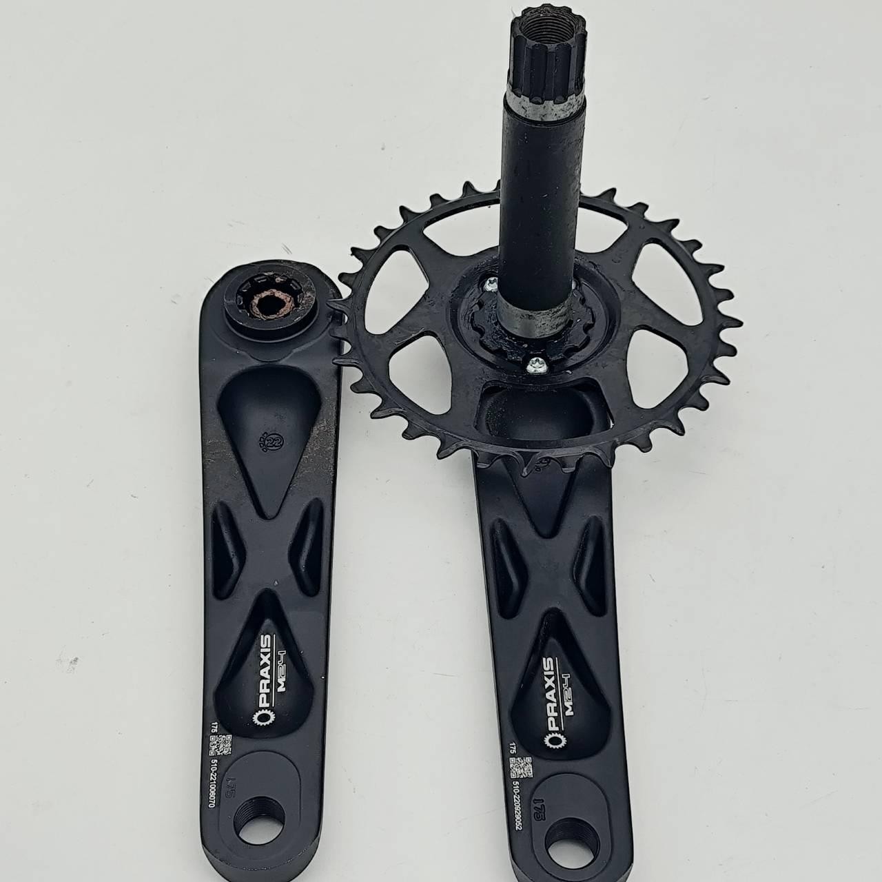 Praxis Works Cadet HD M24 Crankset 30T Narrow Wide 175mm Length, 24mm Spindle