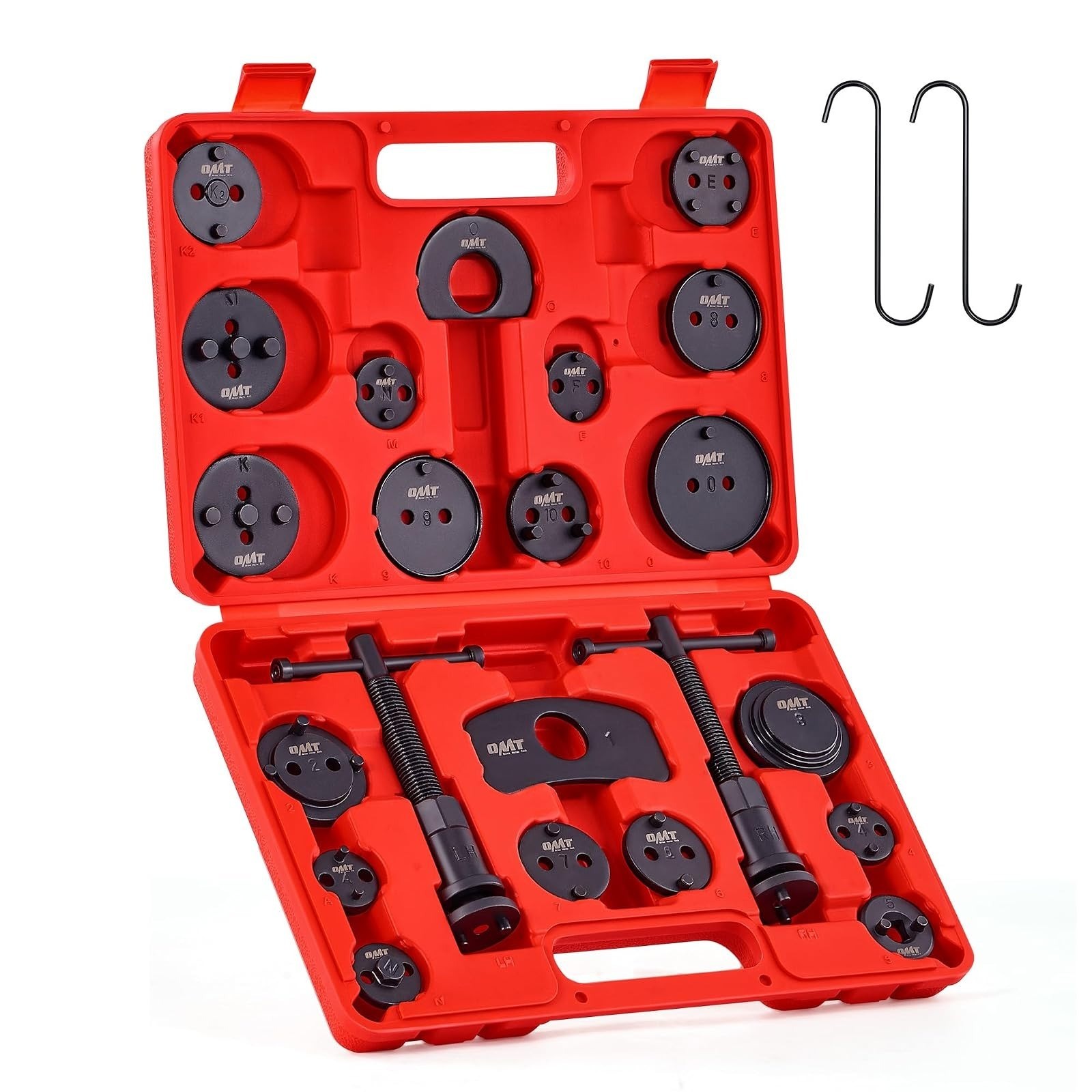 Orion Motor Tech 24pc Brake Caliper Tool Set – Universal Disc Brake Kit