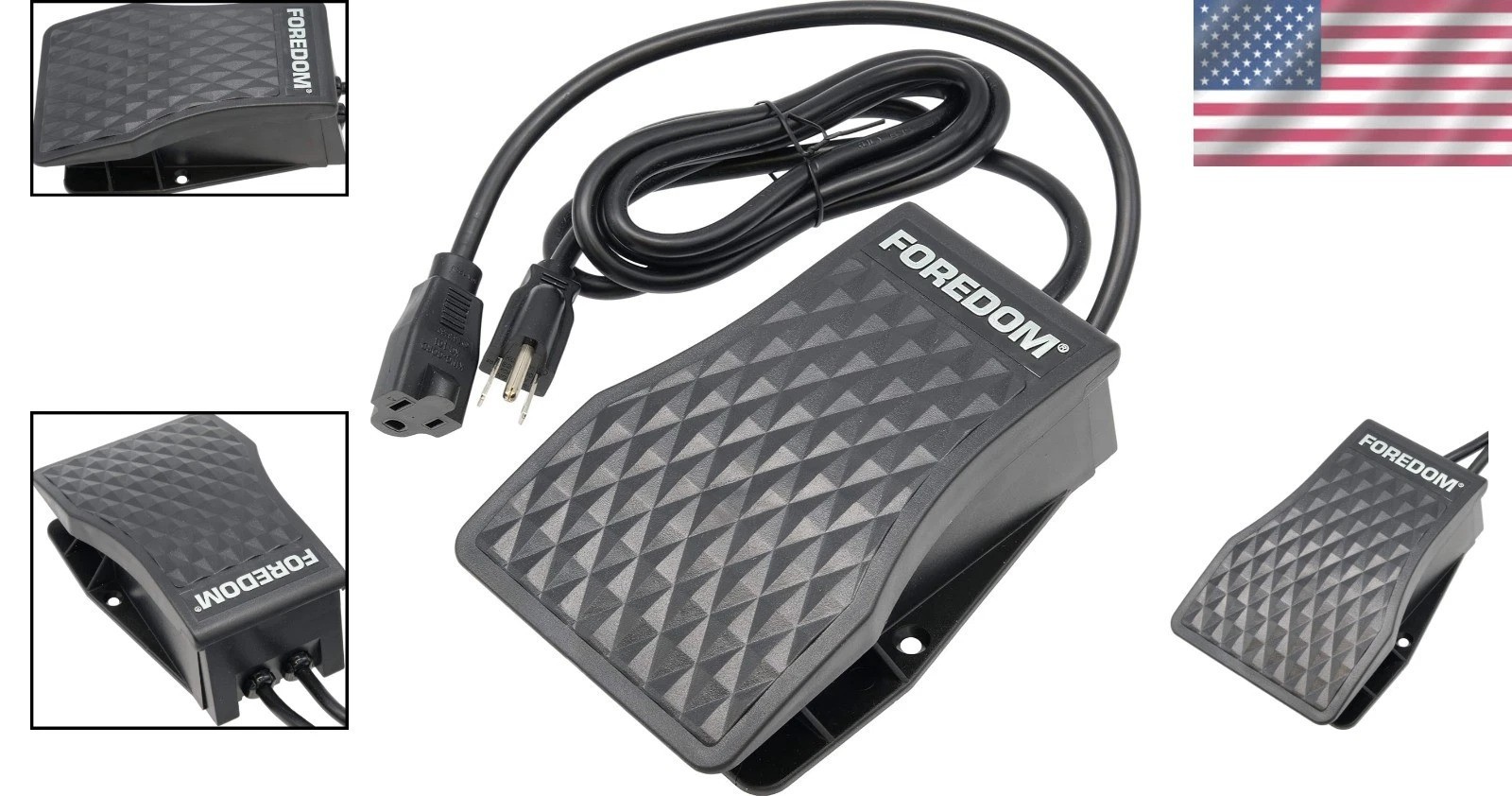 Heavy Duty Foot Pedal Control 115V Modern Plastic Variable Speed for SR L Motors