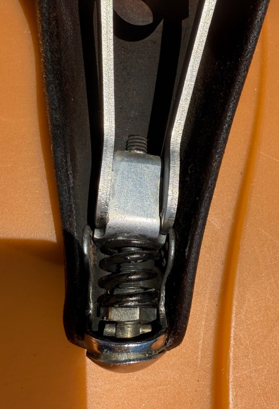 Ideale 90/Aluminum Daniel Rebour Autographed Saddle «special competition» Brown