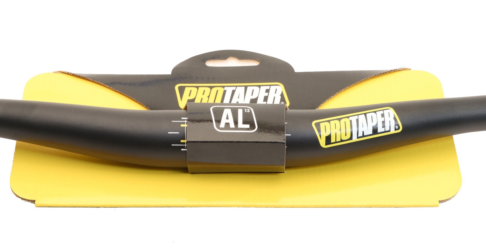 ProTaper Aluminum Handlebar 35mm 1/2″ Rise 810mm Black/Yel MTB Bar $89.99NEW