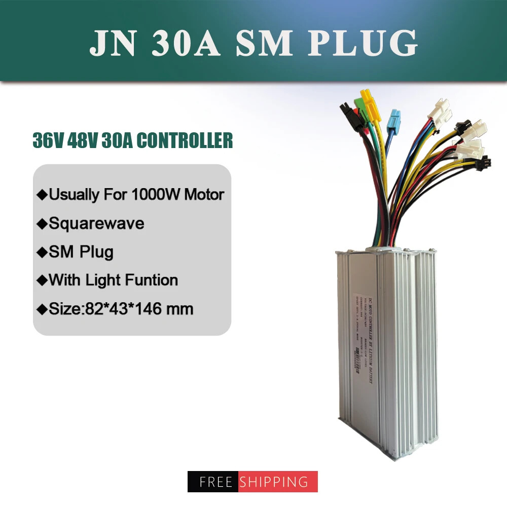 36V 48V 250W 350W 500W 750W 1000W 1500W Ebike Controller with SM WP Connector Us