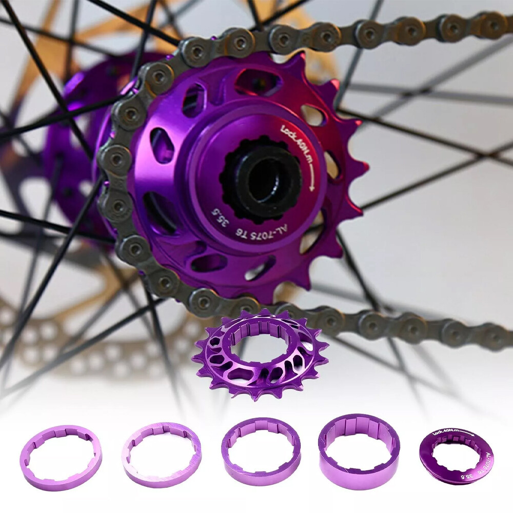 18T Cassette Cog Sprocket Bike Clutch Gear Drive Sprocket 7075 aluminum alloyOb