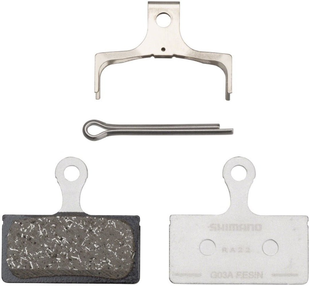 Shimano G03A Disc Brake Pads – Resin, Aluminum Backed
