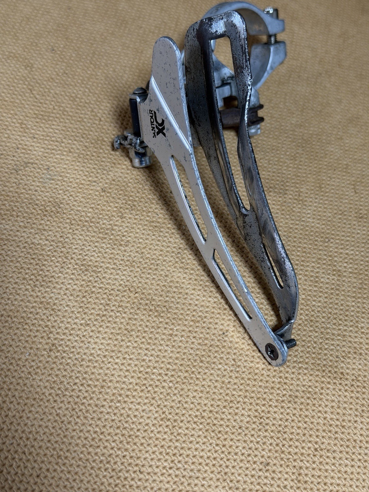 Vintage Suntour XC FD-3500 Clamp-On 31.8 mm Front Derailleur – For Parts