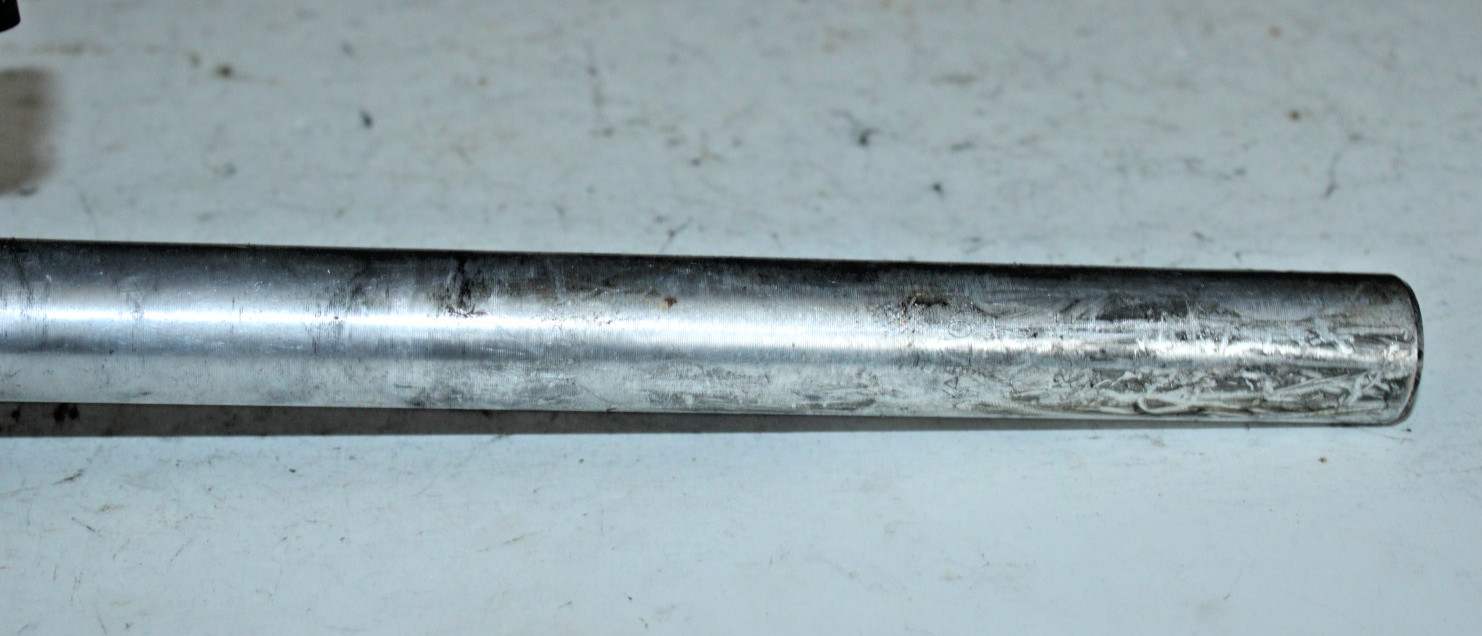 Kalloy Seat Post Tube 305/30.4mm 5mm Offset Silver MTB Gravel Hybrid Commuter :)