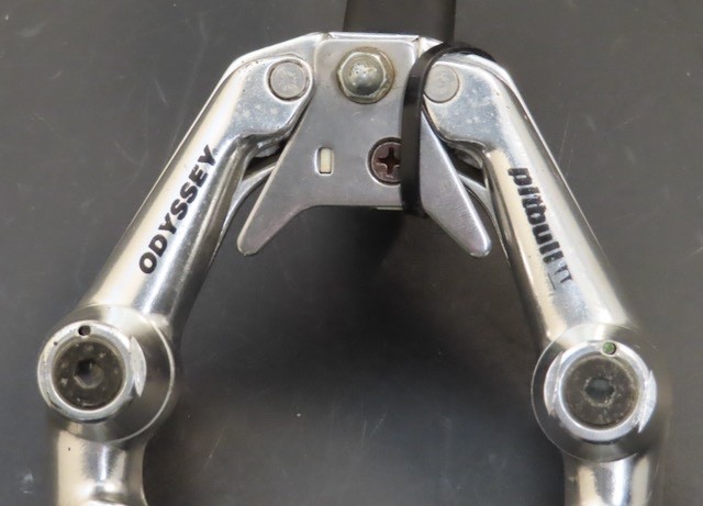 Vintage Odyssey PitBull2 Pitbull II Rear roller cam BMX brake and lever