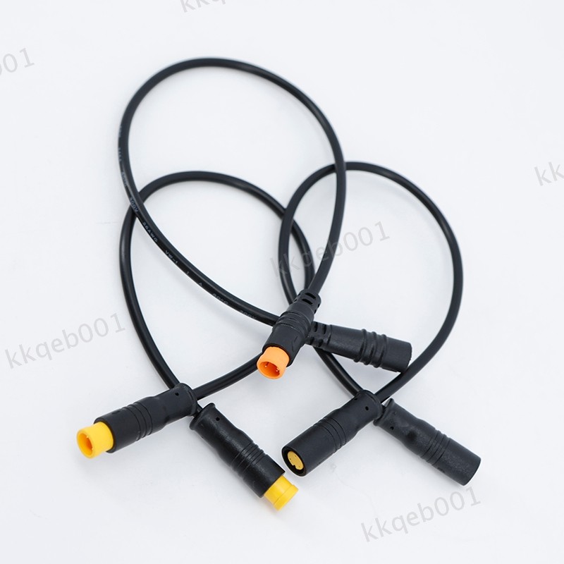 0.2m m8 9mm 3 pin Electric Bicycle Butt signal Cable Waterproof Wire Ebike Plug