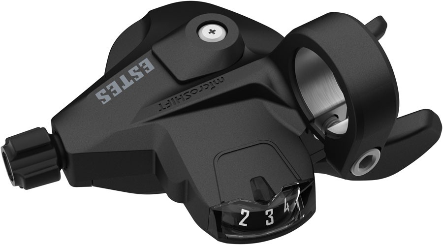 microSHIFT Estes Thumb Tap Shifter – RIght, 7-Speed, Optical Gear Indicator,