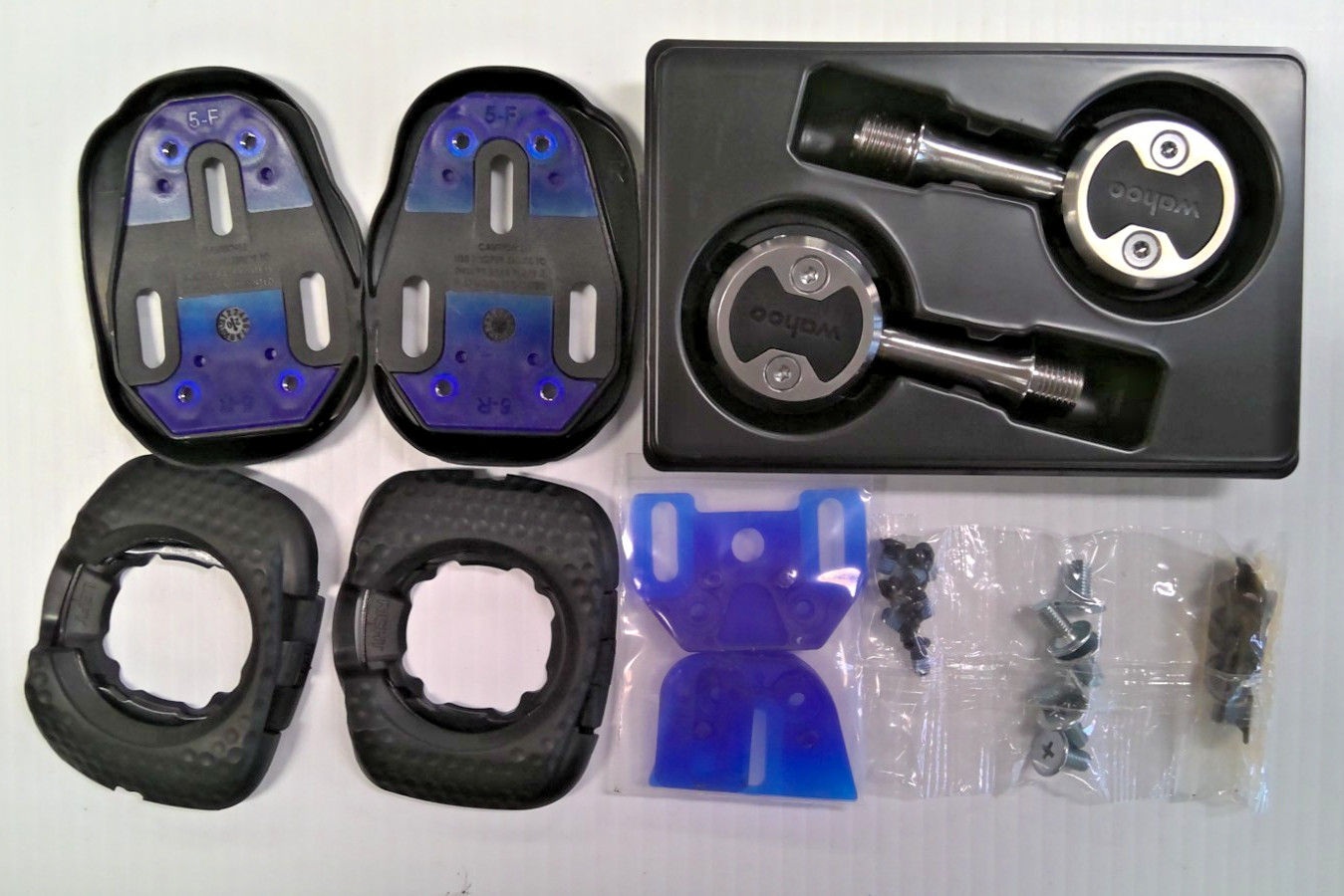 New Wahoo Fitness Speedplay Aero Road Pedals 224g Fixed-15deg Black NOS