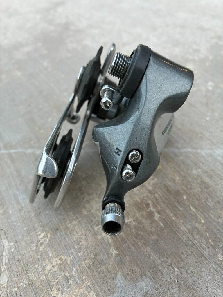 Shimano Japan 600 Ultegra Tricolor RD-6401 8-Speed Rear Derailleur | VGC