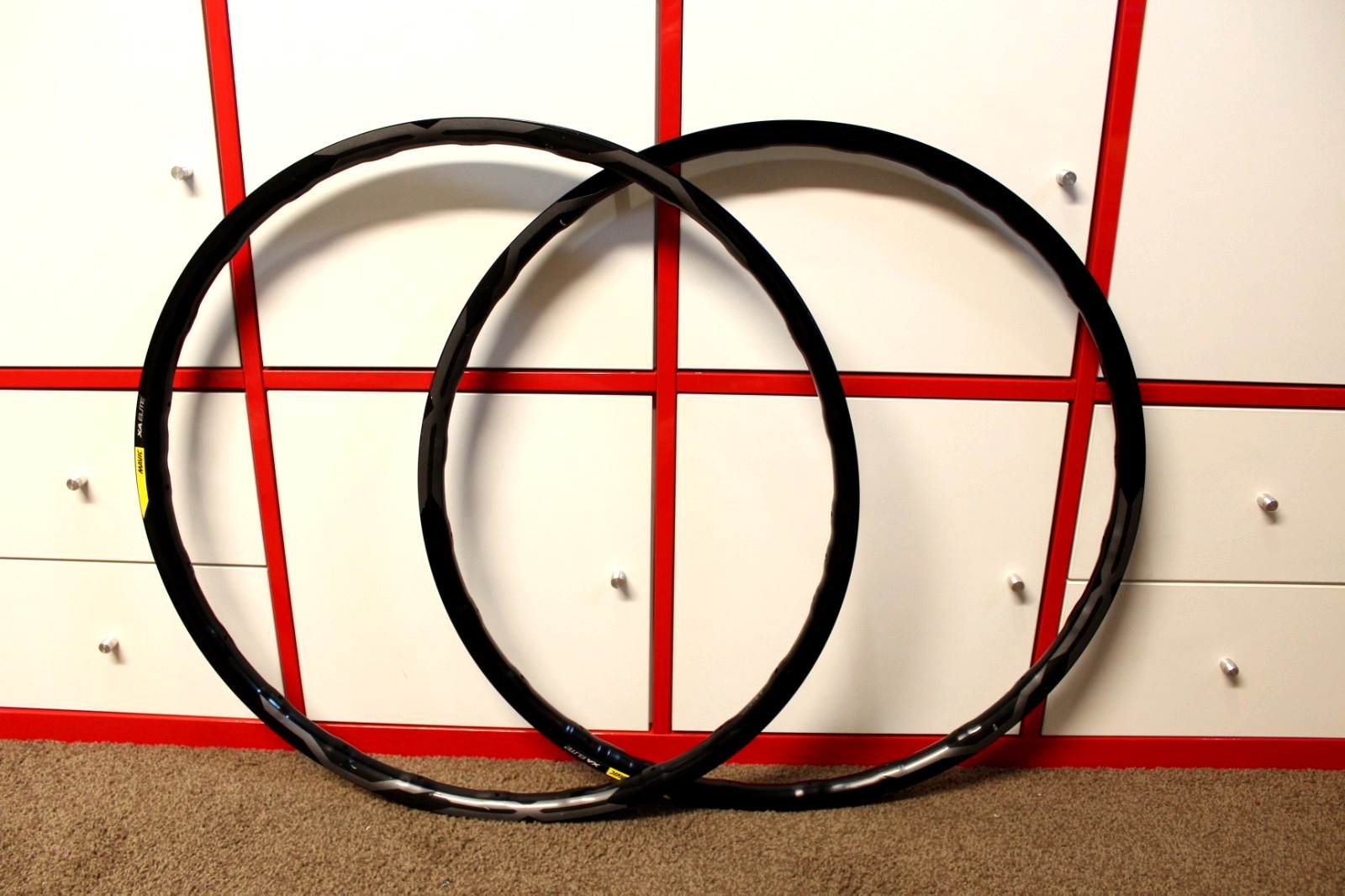 Great MAVIC XA Elite 27.5″ MTB Disc Rim set 24 holes, Presta valve rims Mountain