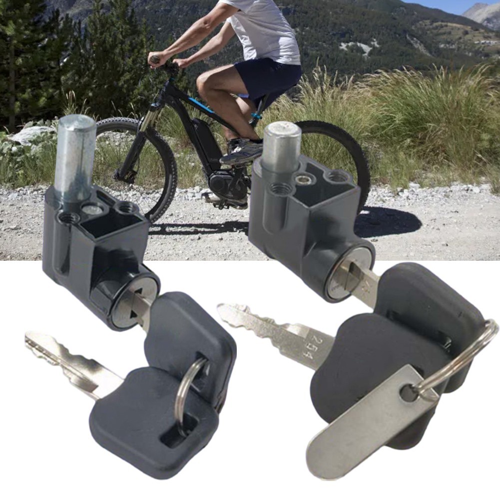 Power Lock & Key Metal Construction Approx 5x3CM Size Good Compatibility