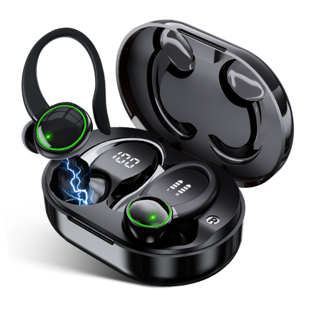 TWS ENC Wireless Bluetooth 5.3 Earbuds Gym Workout Headphones for Samsung Galaxy