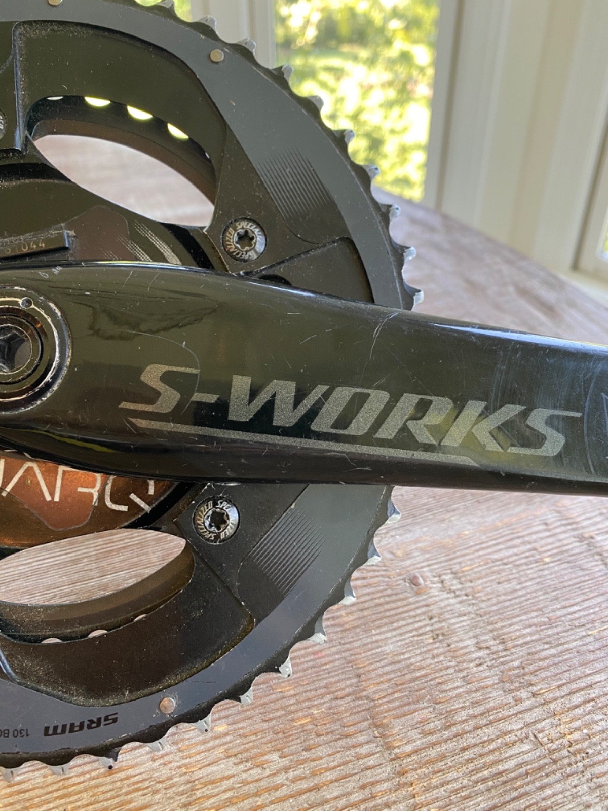 Specialized S-Works 170mm Quarq Power Meter Crankset 53/39 SRAM 130 BCD Carbon