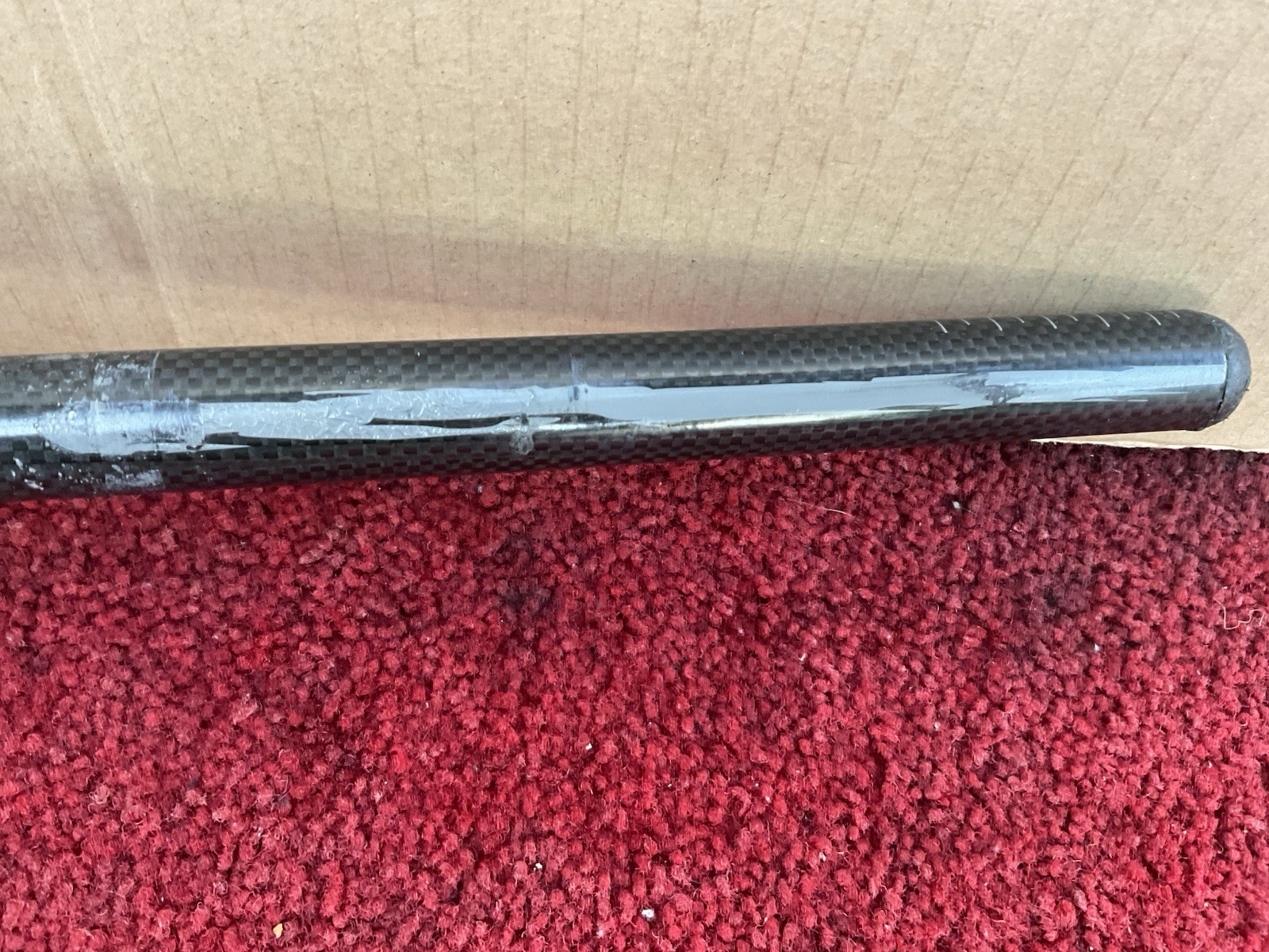 gravity carbon bicycle bar 31.8mm / 40mm / 710mm In Nice Condition