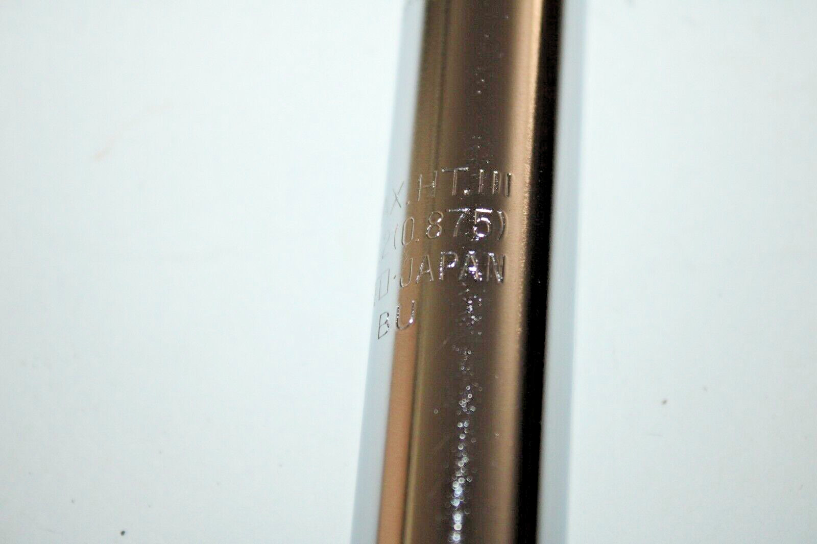 Nitto SP-4 BMX Bike Seatpost 22.2x360mm Silver Zero Offset Chromoly USA Shipper!