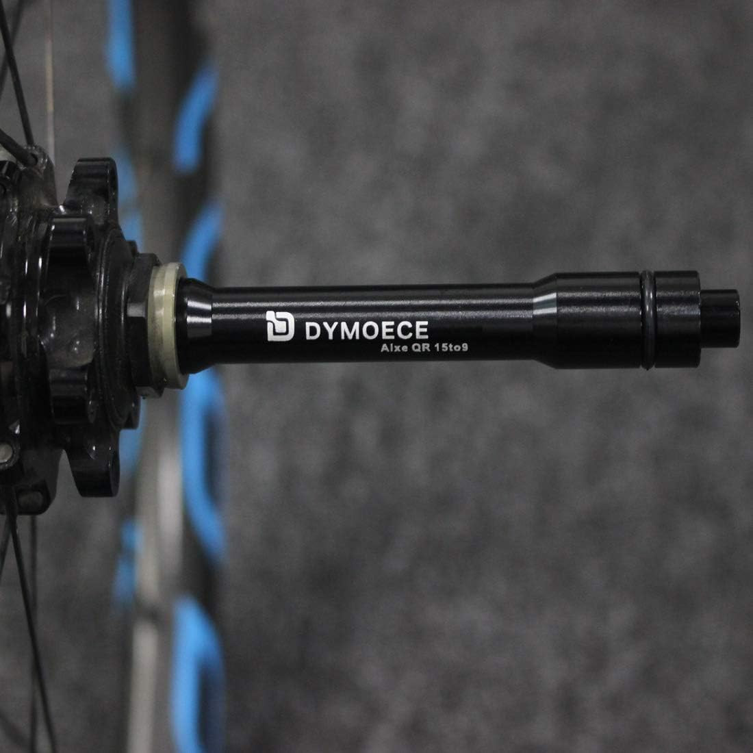 15mm Front Thru Axle to 9mm Quick Release Skewer Adapter for Bicycle Forks