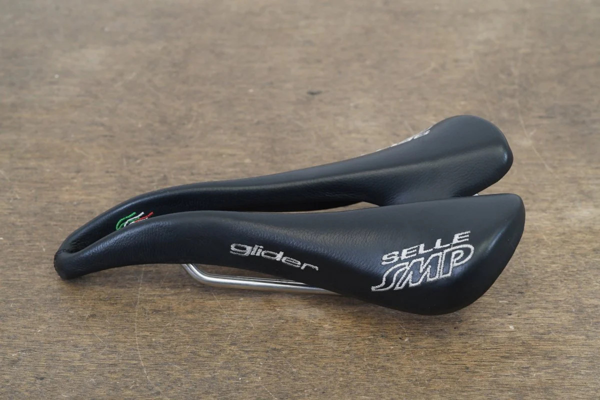 132mm Selle SMP Glider Stainless Steel Rail Road Saddle 306g