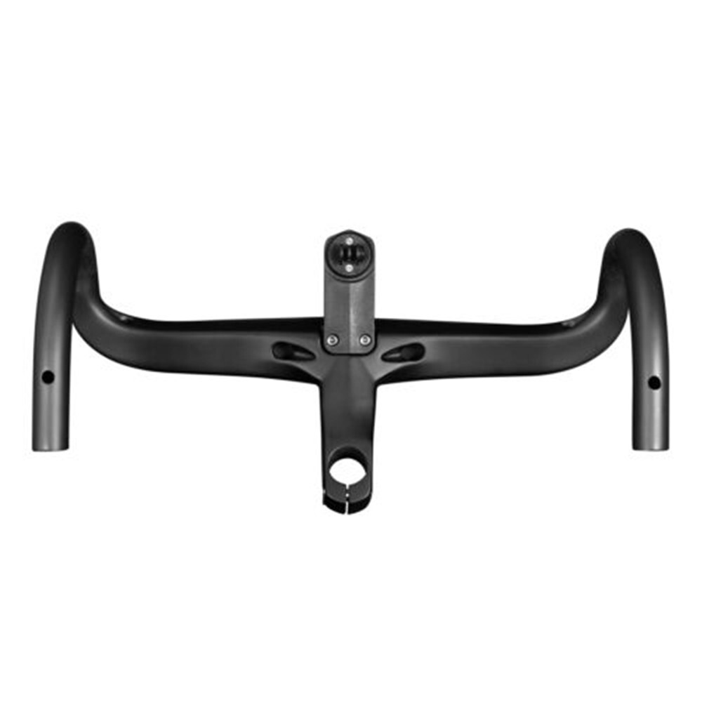 TOSEEK Carbon Fiber Integrated Handlebar Racing Road Bike Drop Bar 400/420/440mm