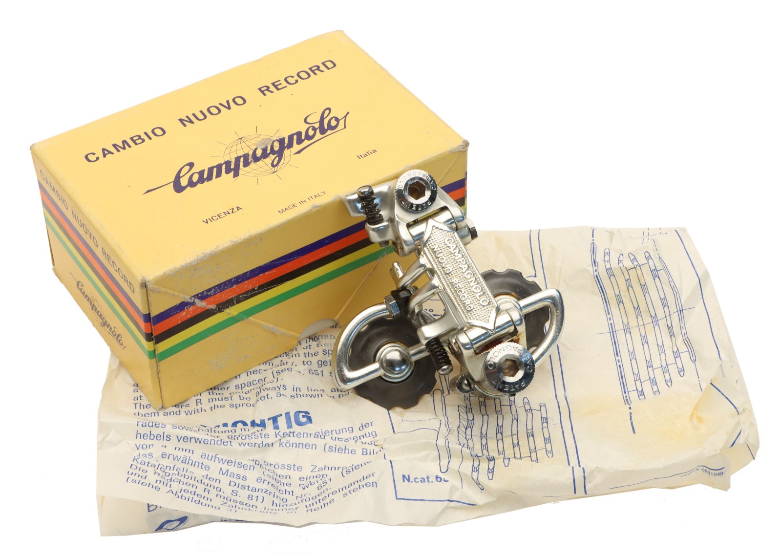 Campagnolo Nuovo Record 1020/A V4 Rear Derailleur NOS NEW