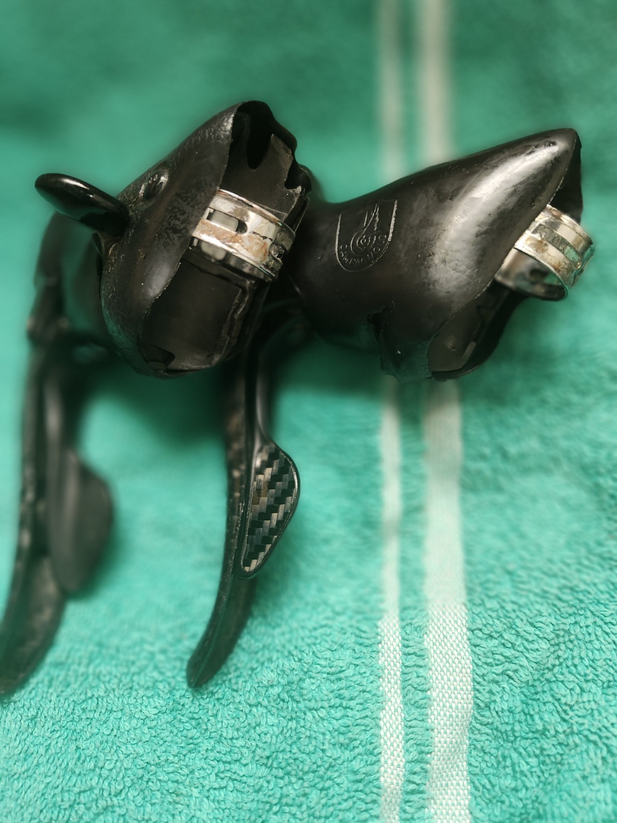 Campagnolo Record 10 Speed QS Ultra Ergo Power Shifters/ Brake set Carbon Italy