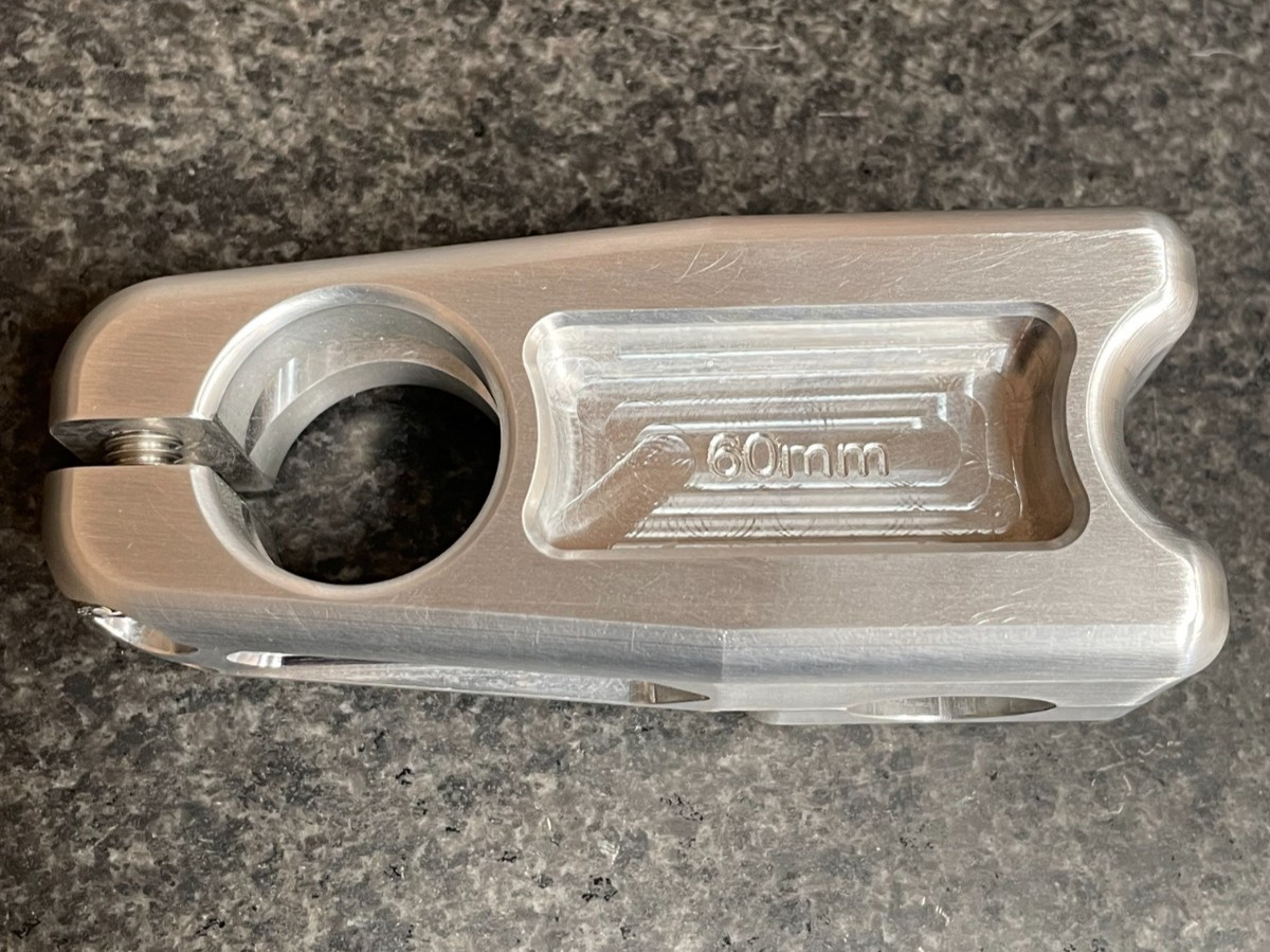 Snap BMX Products S2 – Pro Stem – 60mm Raw Finish