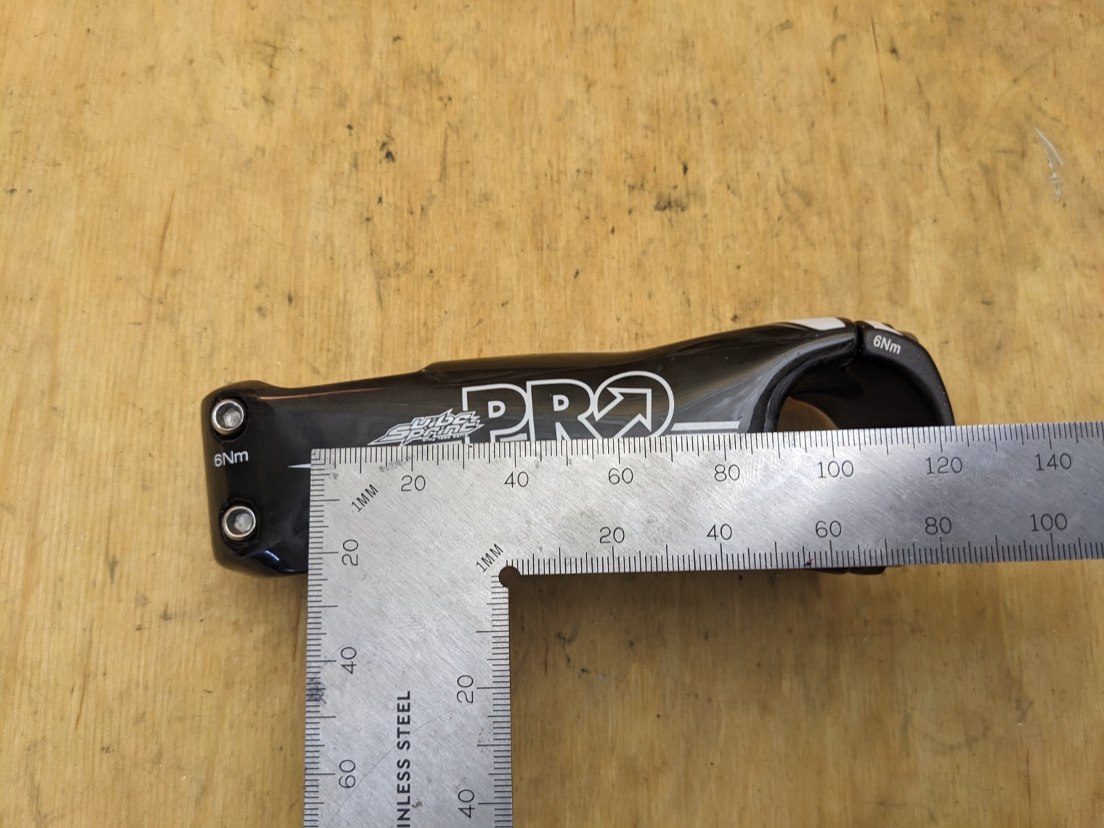 Shimano PRO Vibe Sprint Carbon Fiber Stem 110mm × 31.8 Pro Road Triathlon Stem