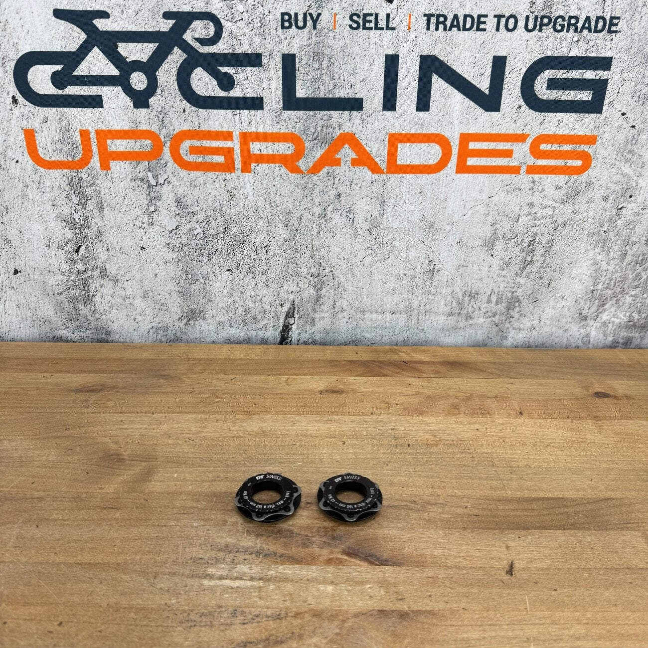 Pair of DT Swiss Center Lock to 6-Bolt Disc Brake Rotor Adaptors 31g